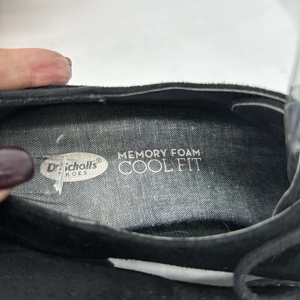 Dr. Scholl's Black lace up heels Memory Foam Cool Fit Size 7 BHE4962D - Picture 3 of 9